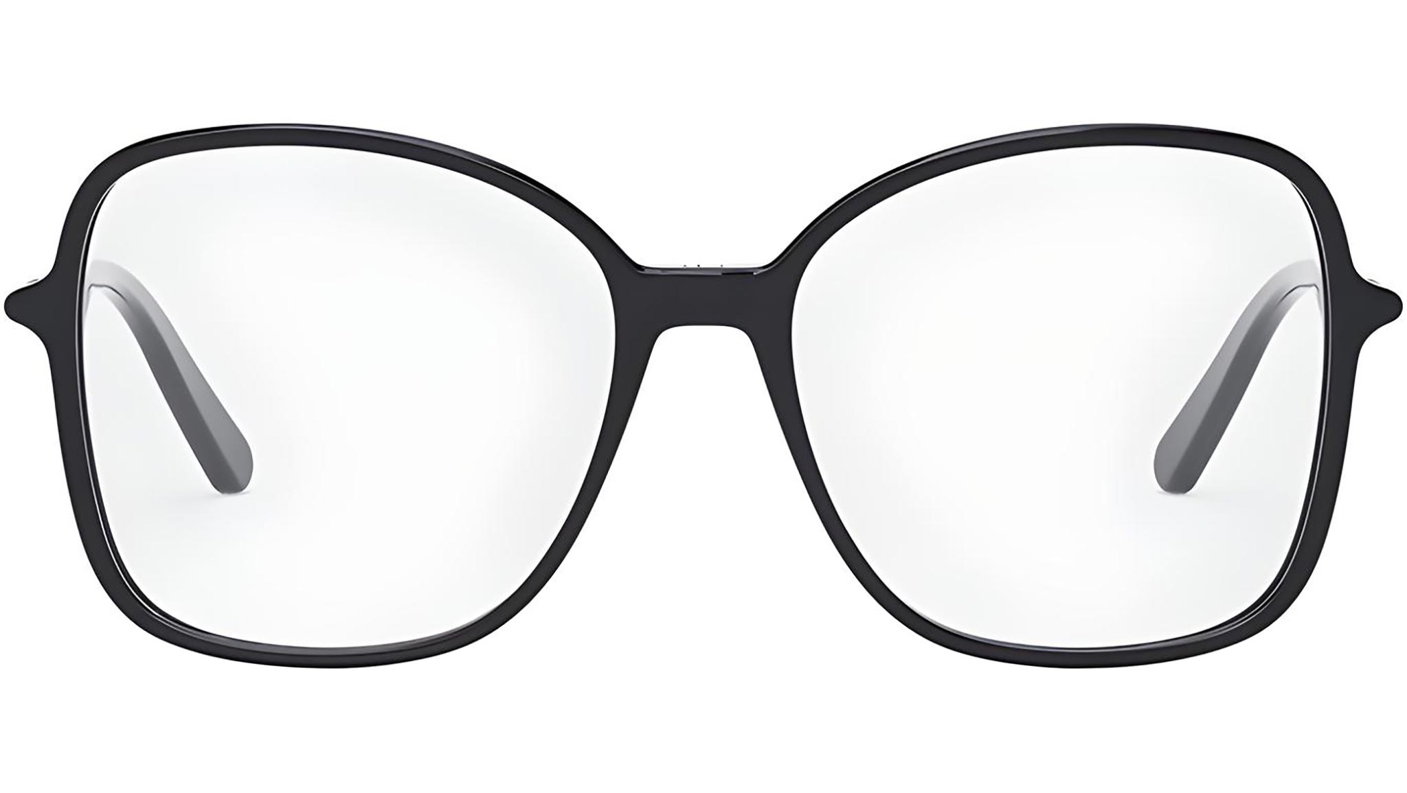 Mini CD O B2I Matt Black Butterfly Eyeglasses