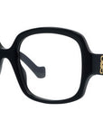 Anagram Black Square Eyeglasses