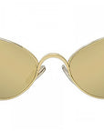 Signature Gold Cat Eye Sunglasses