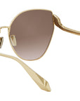 Serpenti Yellow Butterfly Sunglasses
