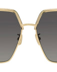 EverDior S1U Gold Geometric Sunglasses