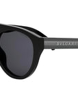 Tubogas Black Round Sunglasses