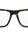 Aluminium Havana Rectangular Eyeglasses