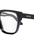 DiorSpiritO S6I Black Square Eyeglasses