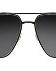Scaramanga Black Pilot Sunglasses