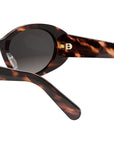 DiorGlow B3I Havana Oval Sunglasses