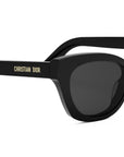 DiorMidnight B2I Black Cat Eye Sunglasses