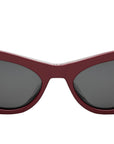 CDior B1U Burgundy Cat Eye Sunglasses