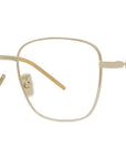 GV Speed Gold Geometric Eyeglasses