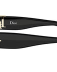 Dior Oblique S1I Black Square Sunglasses