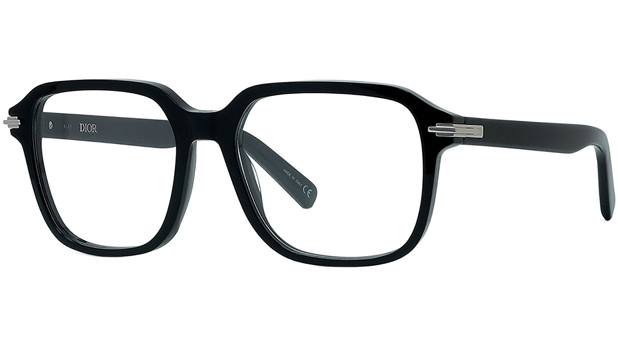 DiorBlackSuitO S5I Black Square Eyeglasses
