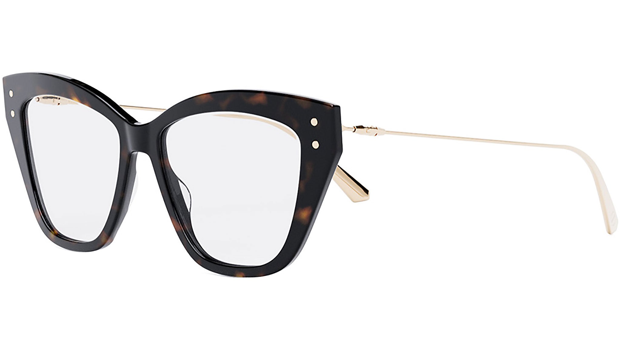 MissDiorO B3I Havana Butterfly Eyeglasses