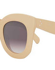 CELINE 3 Dots Beige Butterfly Sunglasses