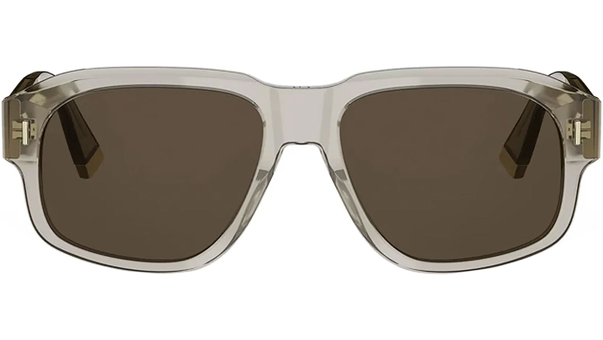 DiorTailoring N1I Brown Geometric Sunglasses