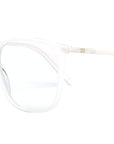 Mini CD O S1I White Square Eyeglasses