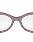 DiorGlowO B1I Purple Oval Eyeglasses