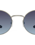 Anamcara Silver Oval Sunglasses