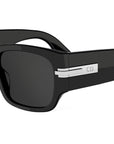 DiorBlackSuit XL S4I Black Square Sunglasses