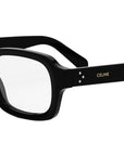 3 Dots Black Geometric Eyeglasses