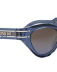 DiorSignature B7I Blue Cat Eye Sunglasses