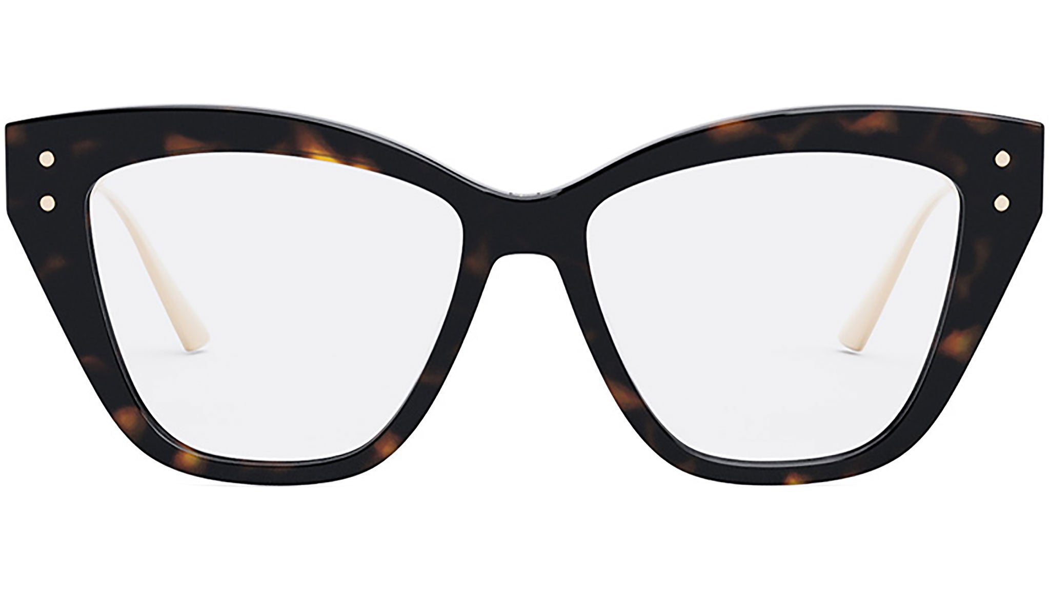 MissDiorO B3I Havana Butterfly Eyeglasses
