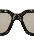 Fendi Shadow Brown Rectangular Sunglasses