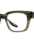 Zander Green Square Eyeglasses