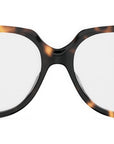 Triomphe Tortoise Geometric Eyeglasses
