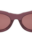 Fendi Roma Violet Oval Sunglasses
