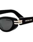CDior B1U Black Cat Eye Sunglasses