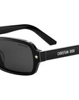 DiorPacific S3I Black Rectangular Sunglasses