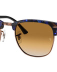 Clubmaster RB3016 125651 spotted brown/blue