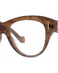Anagram Brown Round Eyeglasses