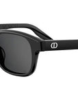 CD Icon S4I Black Squared Sunglasses