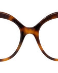 Curvy Tortoise Cat Eye Eyeglasses