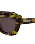 DiorMidnight B3I Violet Havana Cat Eye Sunglasses