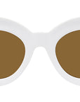 Chunky LW40051I 21E White Butterfly Sunglasses