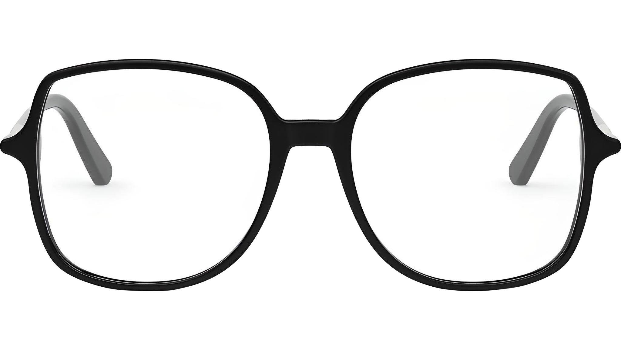 Mini CD O S9I Black Round Eyeglasses