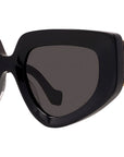 Anagram Black Geometric Sunglasses