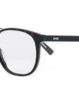 InDior O S1I Havana Square Eyeglasses