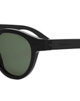 Bvlgari Aluminium Black Round Sunglasses