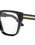 DiorSpiritO S6I Havana Square Eyeglasses