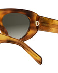 Triomphe Stamp Havana Pilot Sunglasses