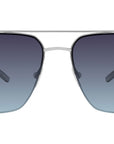 Armstrong Silver Pilot Sunglasses