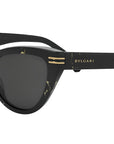 B.zero1 Shiny Black Cat Eye Sunglasses