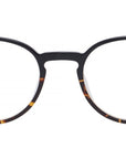 Norton Black Round Eyeglasses