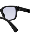 B.zero1 Black Geometric Eyeglasses