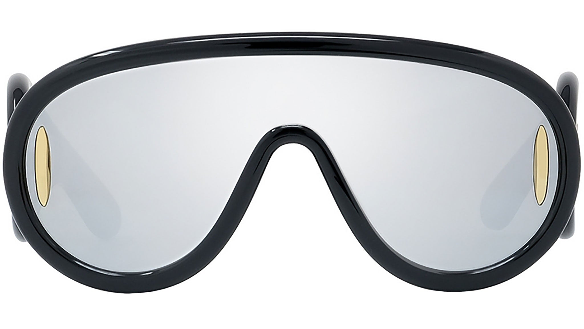 Paula's Ibiza Black Mask Sunglasses