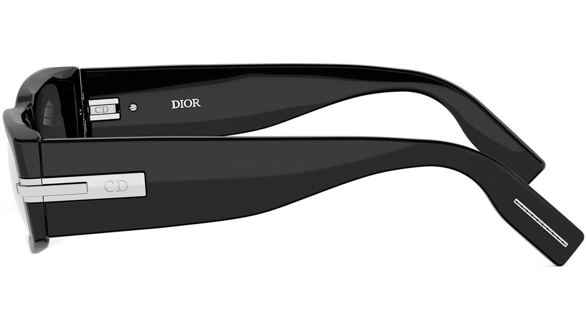 DiorBlackSuit XL S5I Black Rectangular Sunglasses
