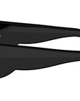 DiorLuckyCharms S1I Black Rectangular Sunglasses